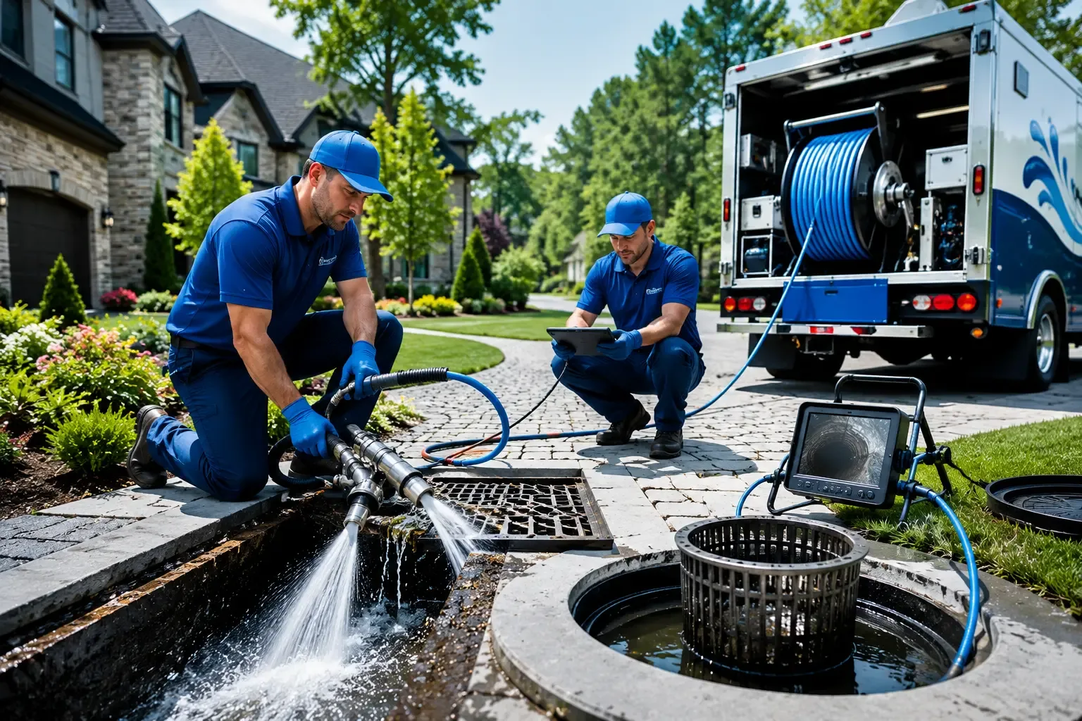Local outdoor drain cleaning professionals in Corona, CA